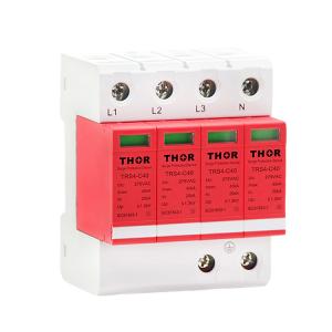Buy cheap AC surge protection device 40KA power lightning protection surge arrester from wholesalers