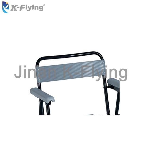 Steel Foldabe Durable Commode Toilet Chair For Elderly Adult Disabled