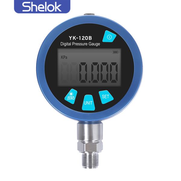 Digital Pressure Gauge Equipped with Battery Charging Protection Circuit and