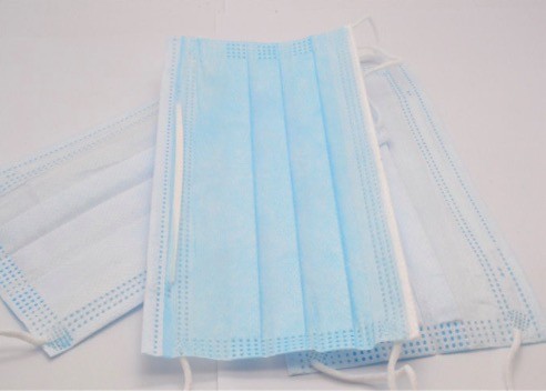 Hypoallergenic Disposable Non Woven Mask Lightweight Fliud Resistant Skin