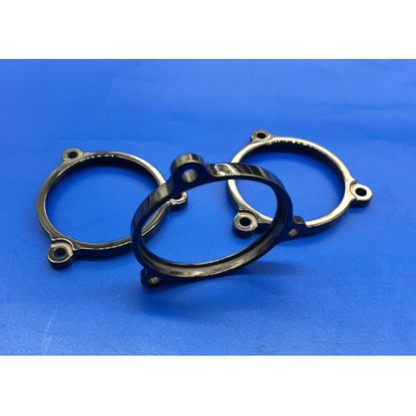Buy High Glossy Surface Black Zirconia Ceramic Locking Ring  Electrical Insulation at wholesale prices
