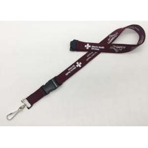 China Promotions customized  silk-screened  printed  polyester   Lanyards for events on sale
