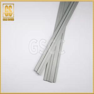 YG8 YG12 Cemented Carbide Strips For Plastic Pelletizing Hobs