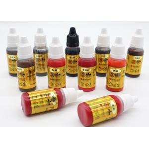 Private Label Permanent Makeup Pigments 15ml Cosmetic Tattoo Pigments