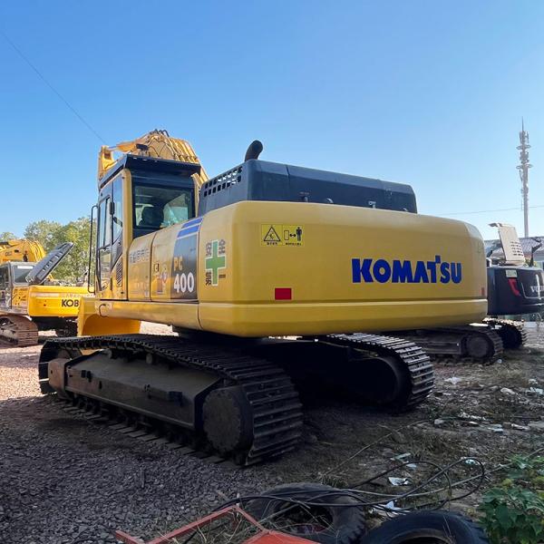 Used Hydraulic Crawler Excavator Earth Excavating Equipment 40Ton Komatsu PC400-8