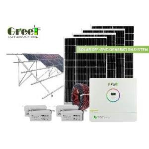 SOLAR SYSTEM OFF GRID Solar PV Module MOUNTING SOLAR MPPT CHARGE INVERTOR