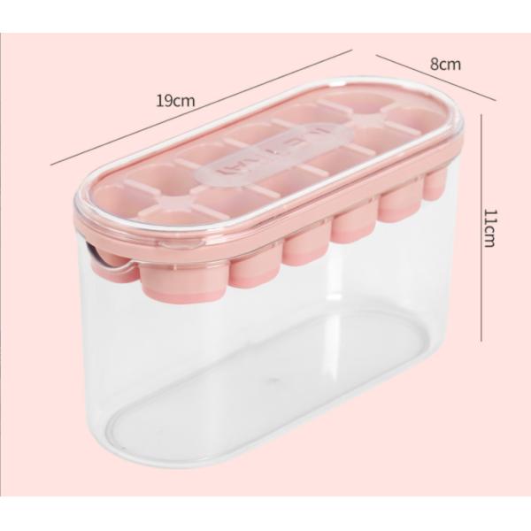 Food Grade Silicone Ice Cube Mold for Large Capacity Storage in Household Refrigerators