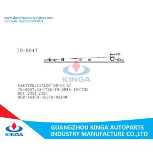 OEM 16400-0A170/ 0A180 Radiator AT Coolant Radiator Plastic Tanks TOYOTA AVALON
