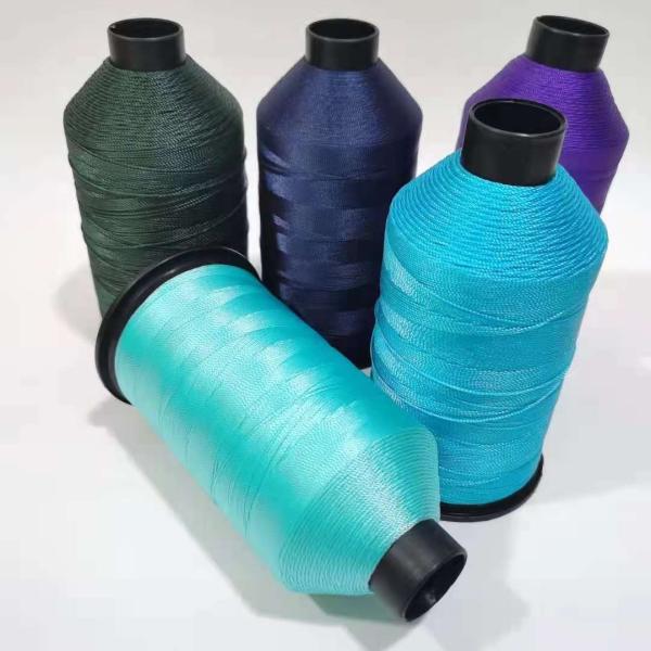 Bonded High Tenacity Nylon Yarn 210D/3 Waterproof For Bag