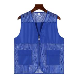 High Visibility Road Safety Products OEM Logo Reflective Safety Vest