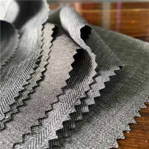 Soft Woolen Peached Microfiber Fabric For Woolen Blazer Fabric Suiting Cloth