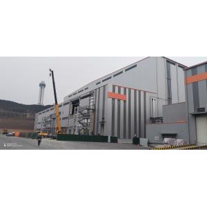 OEM Pharmaceutical Logistics Prefabricated Metal Buildings H Section Portal