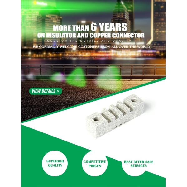 low shrinkage electric EL130 wind energy busbar insulator support