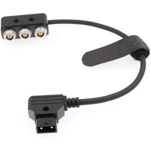 China 1 To 3 Power Splitter Box Cable D Tap Male Movi Pro AUX Port To 3*2 Pin Box For ARRI RED on sale