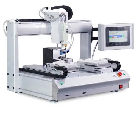 Automatic Screw Tightening Machine Two Platforms One Head Desktop Screwdriver