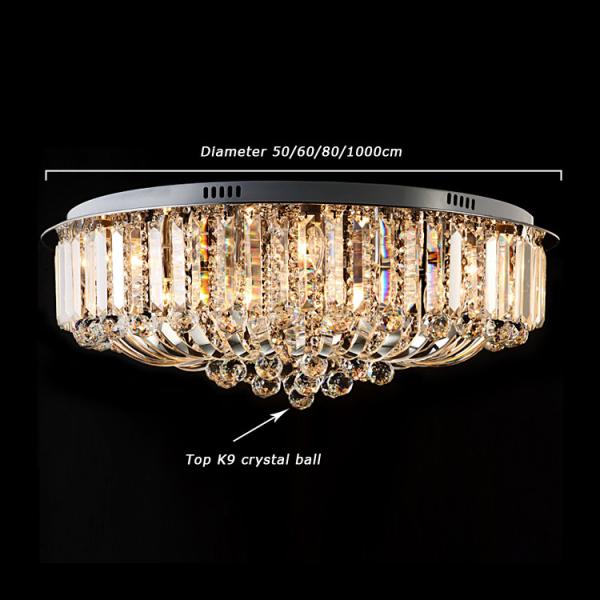Crystal Ceiling Lights Modern Lamps Luxury Ceiling lamps Chrome Crystal lamp(WH-CA-96)
