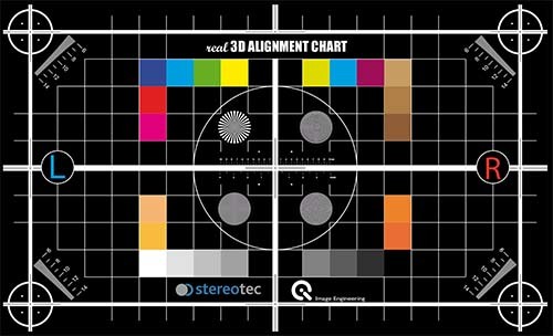 3nh / Sineimage Resolution Test Chart 3D Alignment Chart To Align / Adjust