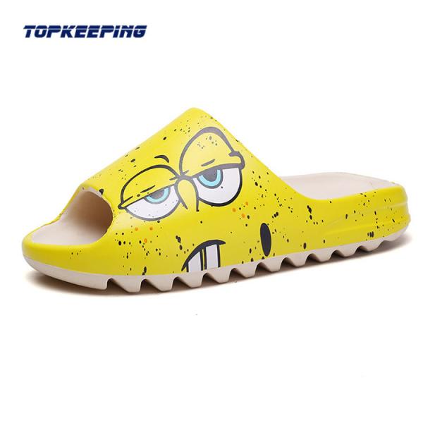 Buy Shock Absorption Summer Unisex Cartoon Elmo Yezzy Slides at wholesale prices