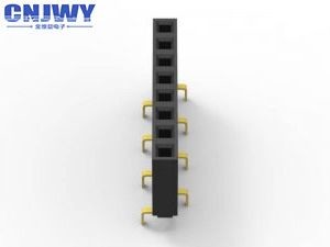 PCB Break Away Female Headers , 2.54 Mm Female Header Contact Resistance 20mΩ