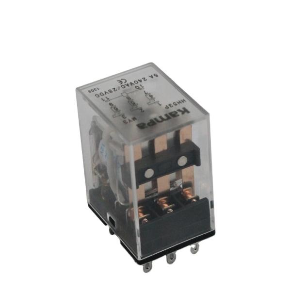 Buy Electromagnetic Protective Relay Kampa  HH52P  Purpose  12v dc 5a at wholesale prices