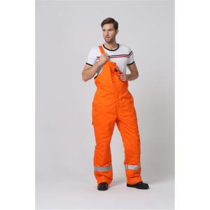 EN11416 Flame Retardant Workwear Winter Waterproof Bibs For Men