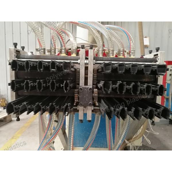 Plastic Moulding Steel Tool PA66 GF25 Heat Breaking Strips Extruder Extrusion Mold