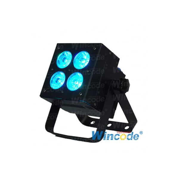 Buy 4×10W RGBW 4 in 1 LED Par Light, LED Flat Par Light, LED Uplight For Wedding Dj Events at wholesale prices