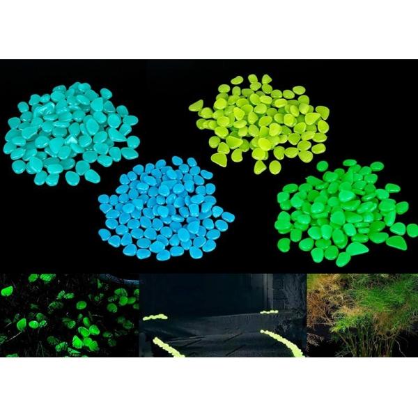 Buy Plastic Concrete Pavements Glowing Luminescent Pebbles at wholesale prices