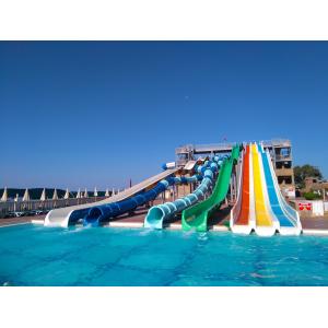 OEM Aqua Park Water Children Games Sports Rides Amusement Spiral Pool Slides
