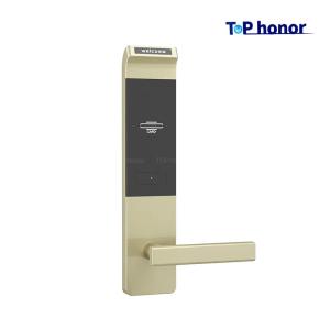 RFID Card Smart Electronic Door Handle Lock Semiauto Aluminium Alloy For For