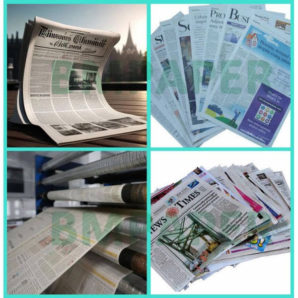 42gsm 43gsm Newsprint Packing Paper For Advertising Materials 24'' x 30'' 