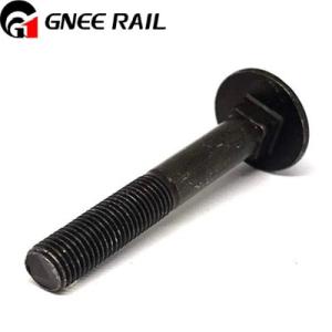 Quality Square Head Oval Neck Rail Track Bolts Fasteners for sale