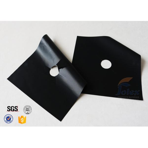 Buy 0.08mm PTFE Coated Glass Fibre Fabric For Stovetop Burner Protectors at wholesale prices