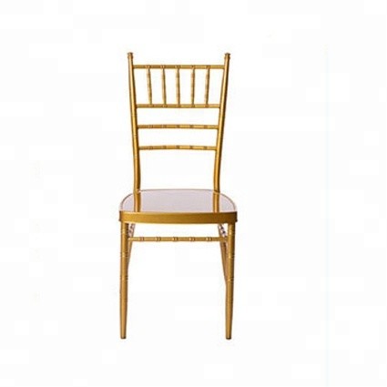 Buy Antique Plastic Wedding Chairs Golden / Blue / Coffee / Dark Brown Optional at wholesale prices