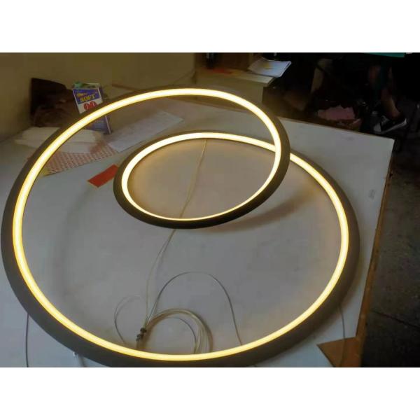 Metal Aluminum Interior Decoration Chandelier Lighting Fixtures large led pendant lights