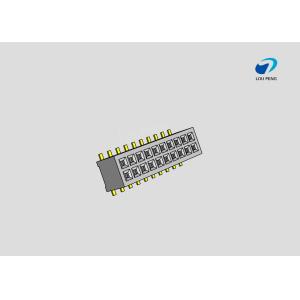 Female header, PCB Mount Receptacle, Vertical, Board-to-Board, 20 Position, 2