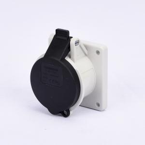 4P 16A IP44 500V Industrial Panel Mounted Socket