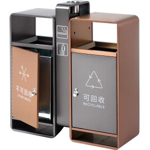 Buy cheap Eco-Friendly Black Induction Trash Can Freestanding from wholesalers