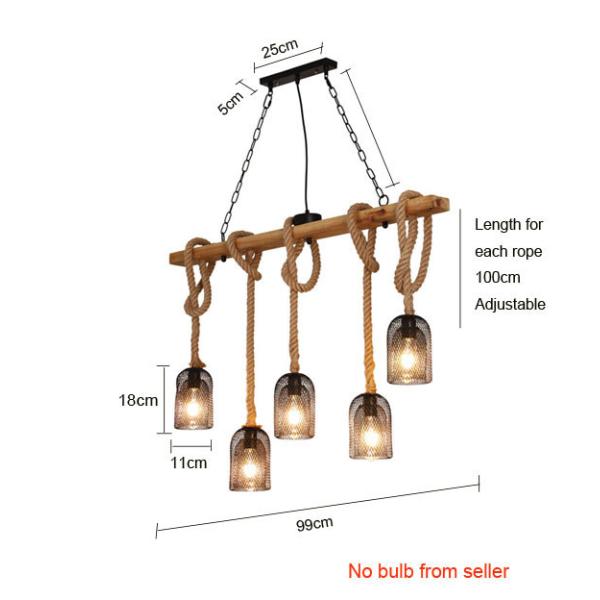 Loft Vintage Chandelier Light Industrial Headlight Store Dining Room retro light(WH-VP-220)