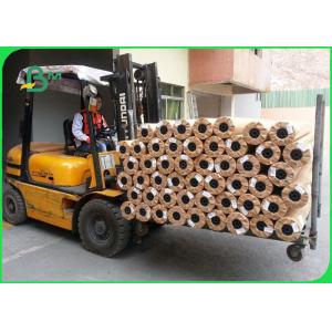 24'' 36 " × 50m Plain CAD Drawing Paper Roll For Apparel Factory 80GSM