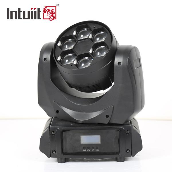 15CH LED Stage Light 6x10W 4 In 1 RGBW Bee Eyes Type LED Effect Moving Head