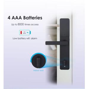 CE Certificate Wifi Smart Lock Outdoor Smart Door Lock With Semiconductor Sensor