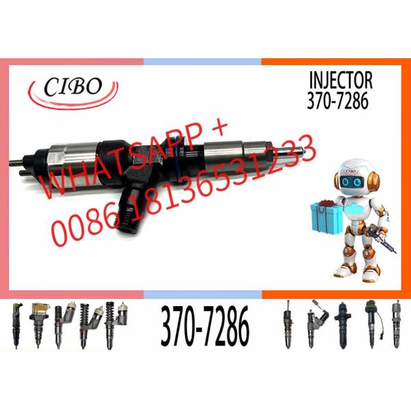 diesel fuel common-rail injector 295050-0411 370-7286 for C4.4 3707286