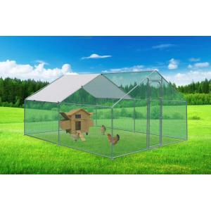 Stable Structure PE Roof OEM Chicken Run Kennel