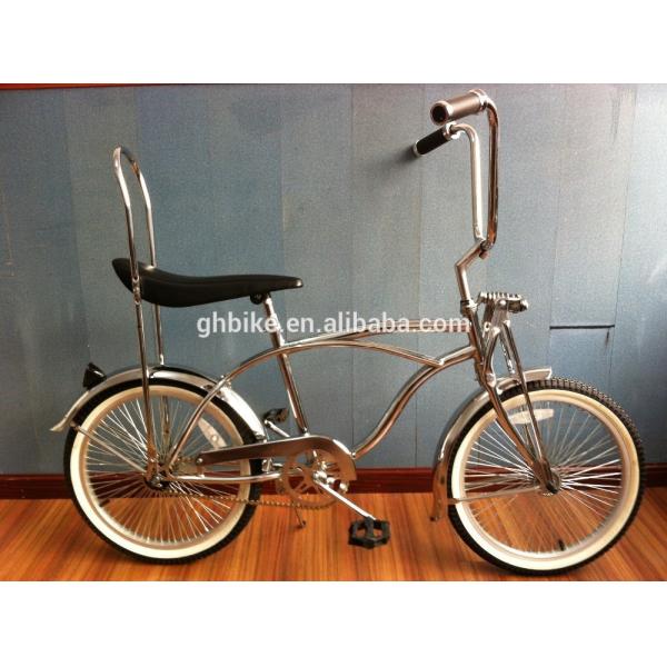 20" Beach Cruiser Bike with Coaster Brake and Banana Seat 15KGS Gross Weight