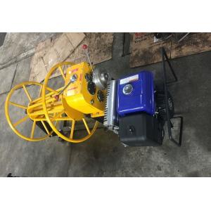 Quality 3 Ton Diesel Engine Wire Stringing Machine , Wire Take Up Winch With Wire Rope for sale