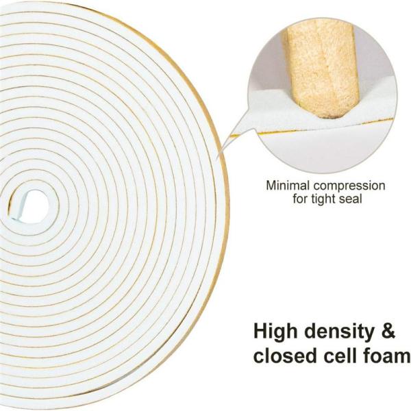 3 mm, Black WeatherStripping High Density Dustproof Door Stopper For Mounting Greenhouse Tarp Posters