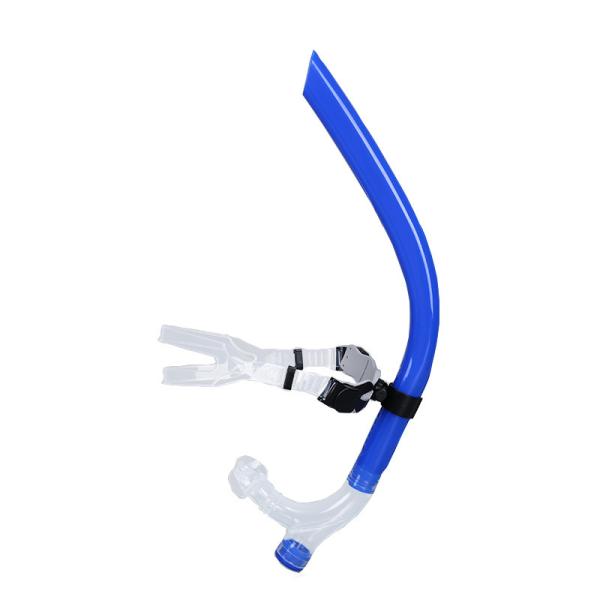 Customized Color Front Mounted Snorkel Breathing Tube For Swimming Diving