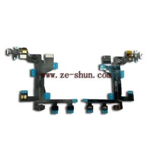 Quality Black Cell Phone Flex cable Side Key Iphone 5s Flex cable for sale