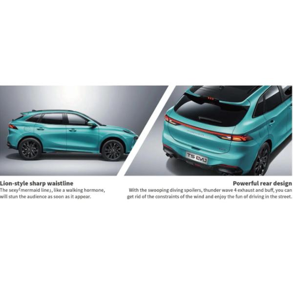 2024 Dongfeng Forthing T5 EVO SUV 1.5T FWD Auto Left Steering Petrol Vehicle with Integral Body Structure and Curb Weight of 1000-2000kg